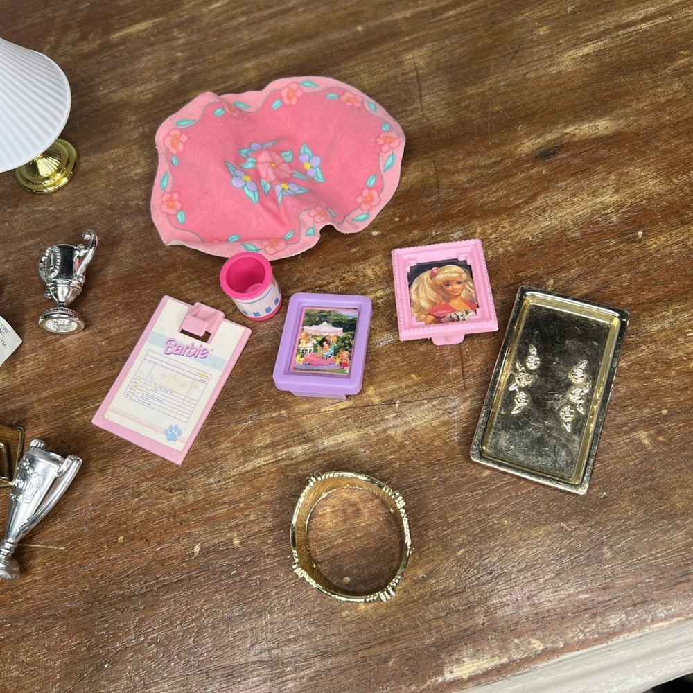 Vintage Barbie Lot 1980-1990 Mattel Doll Accessories